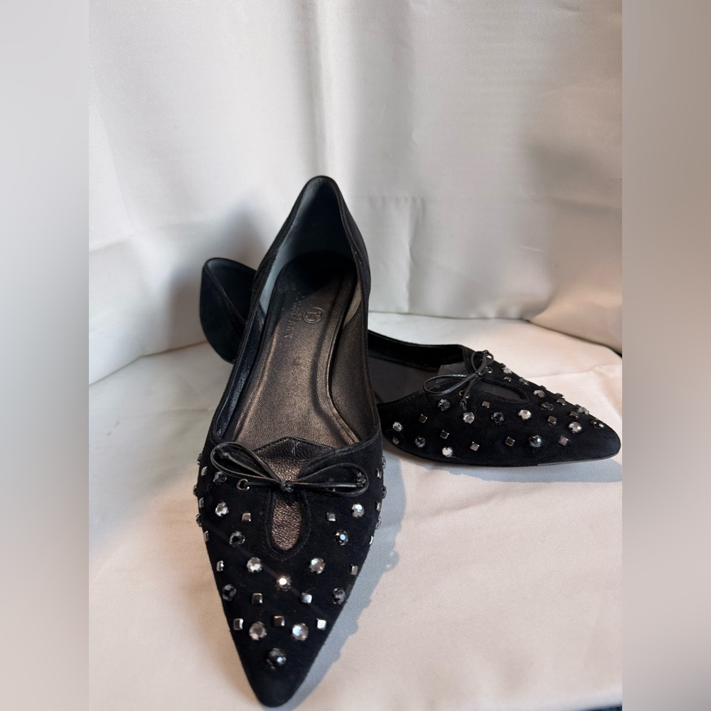 Cole Hahn rhinestone flats